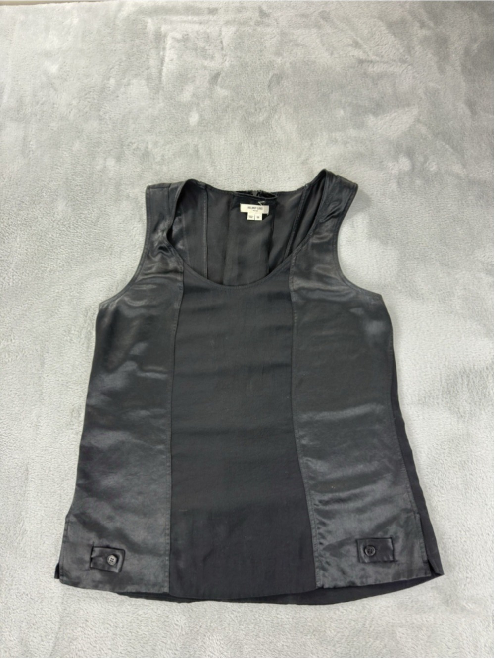 Helmut Lang New York Women's Size Medium 90% Triacetate 10% Polyester Tank Top